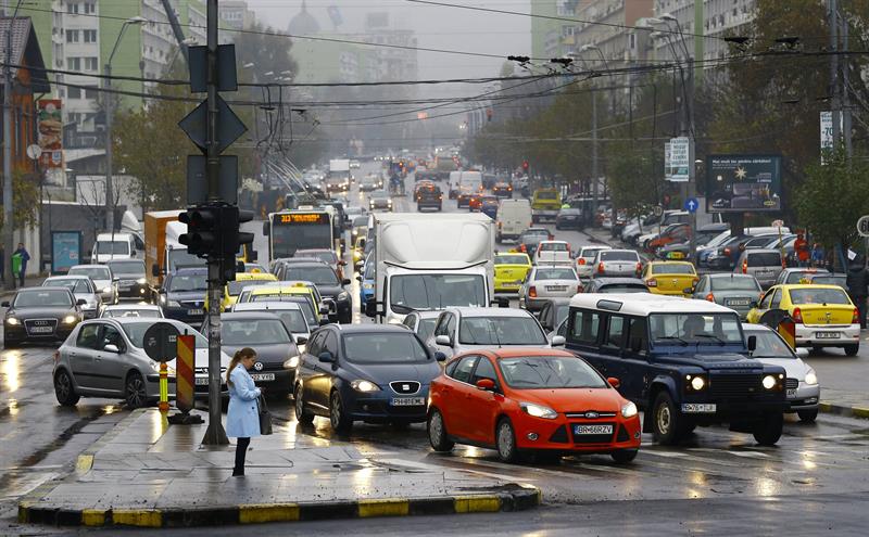  Bucharest, nine days a year stuck in traffic jams
